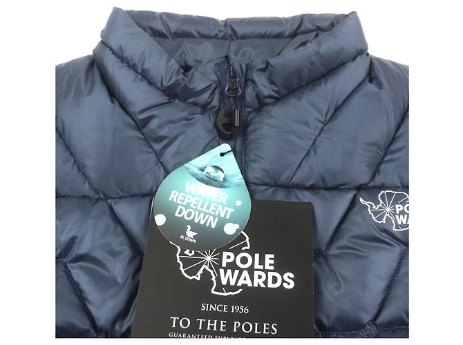 Autre Marque POLE WARDS Fusiondry Down Nylon Down Jacket Blue Navy blue - view 2