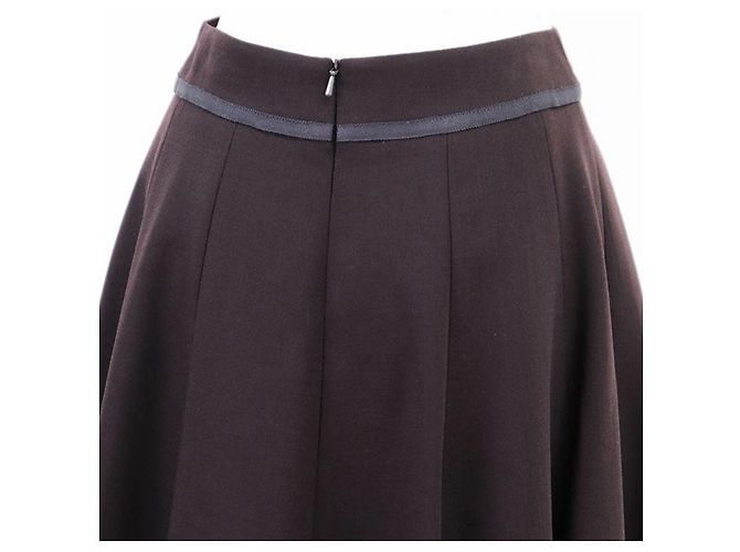Autre Marque Falda de mezcla de lana FOXEY Casablanca Gris Gris antracita - vista 11