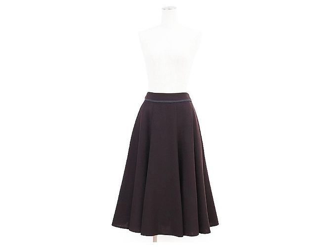 Autre Marque Falda de mezcla de lana FOXEY Casablanca Gris Gris antracita - vista 2