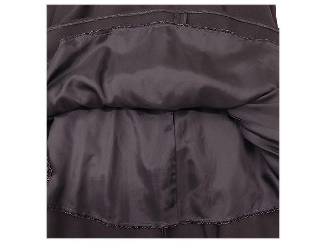 Autre Marque Falda de mezcla de lana FOXEY Casablanca Gris Gris antracita - vista 6