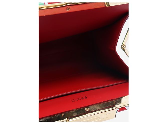 Bally Borsa a spalla con stampa di fragole Rosso - vista 4