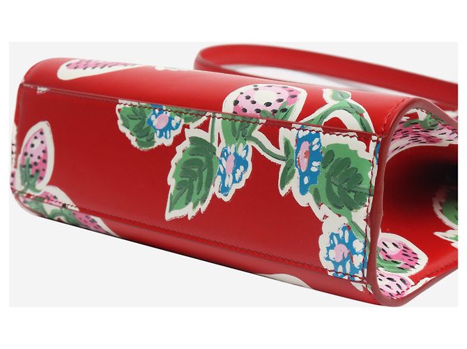Bally Borsa a spalla con stampa di fragole Rosso - vista 5