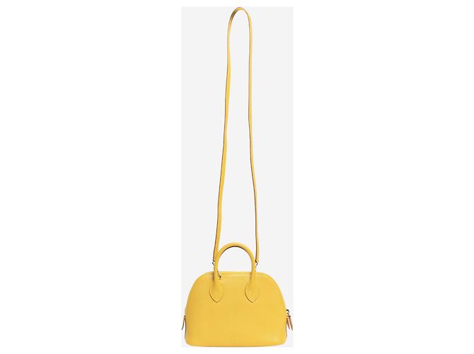Hermès Gelbe Mini Bolide Tasche - Ansicht 2