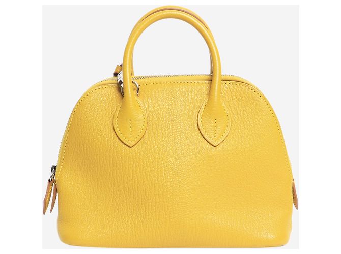 Hermès Gelbe Mini Bolide Tasche - Ansicht 3