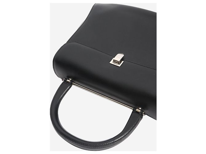 Mansur Gavriel Borsa a mano in pelle nera Nero - vista 6