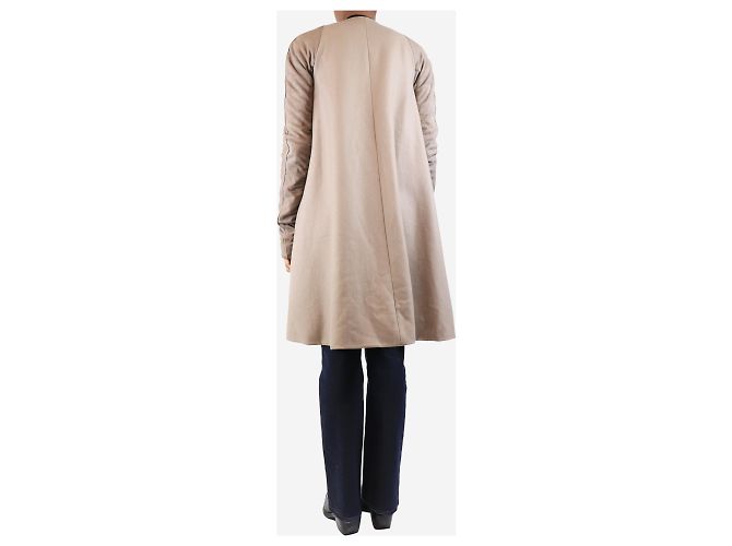 Rick Owens Giacca taupe Olmar e Mirta - taglia UK 10 Marrone - vista 2