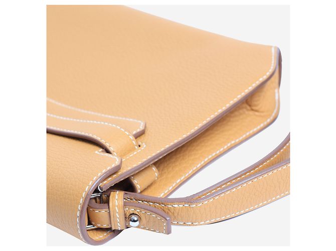 Hermès Pochette Curry Kelly depeches 25 Arancione - vista 7