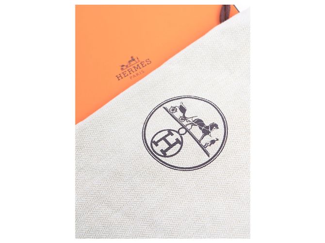 Hermès Pochette Curry Kelly depeches 25 Arancione - vista 8