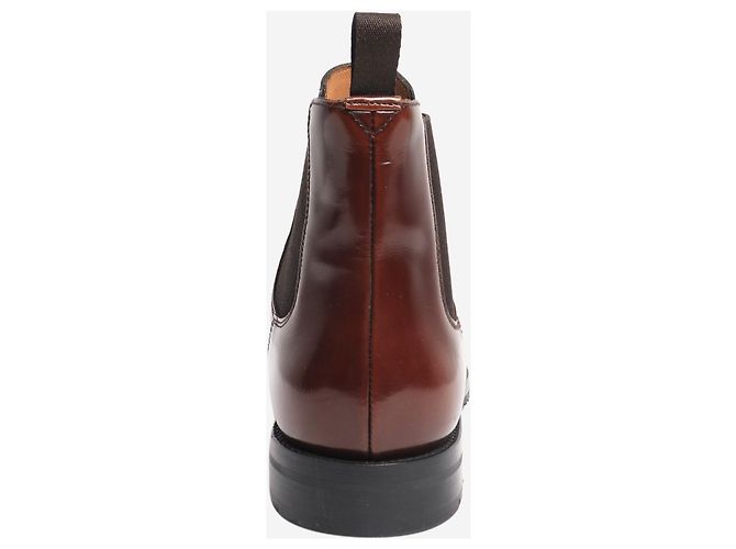 Church's Botas Chelsea de cuero marrón cepillado - talla EU 38 Castaño - vista 4