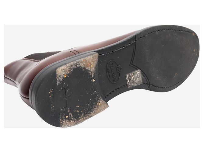 Church's Botas Chelsea de cuero marrón cepillado - talla EU 38 Castaño - vista 5