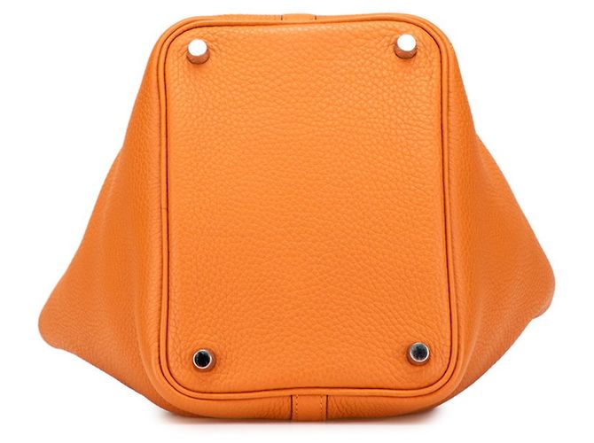 Borsa Hermès Picotin PM Arancione - vista 3