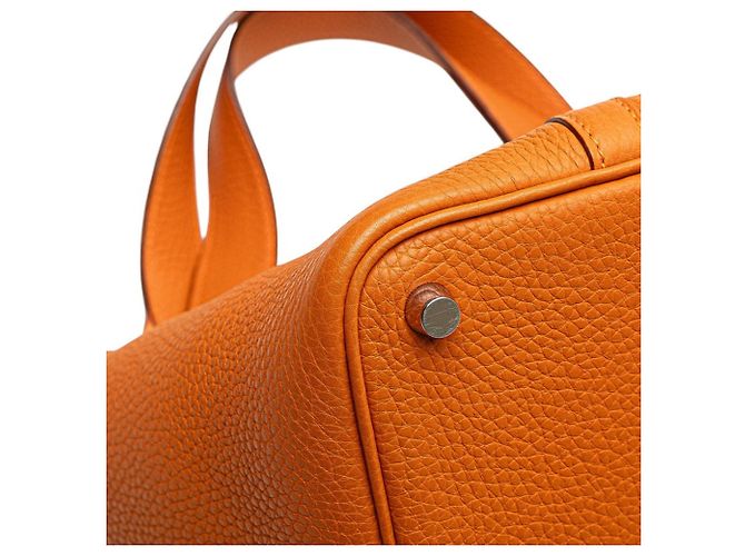 Borsa Hermès Picotin PM Arancione - vista 4