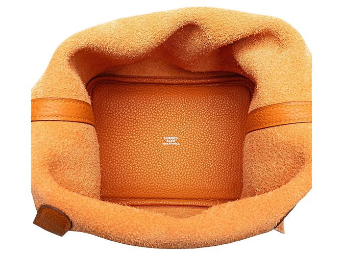 Borsa Hermès Picotin PM Arancione - vista 8