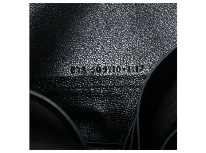 Portafoglio Kate Monogram in paillettes nere Saint Laurent con catena Nero - vista 6