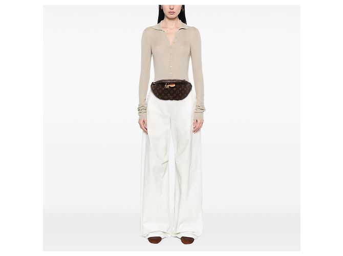 Bumbag Monogram Marrone Louis Vuitton - vista 7
