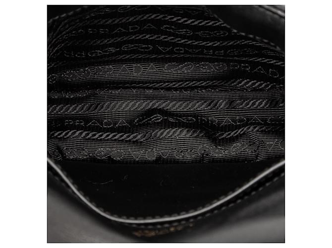 Prada Borsa a tracolla Impuntu Velluto Corsaire Nera Nero - vista 4