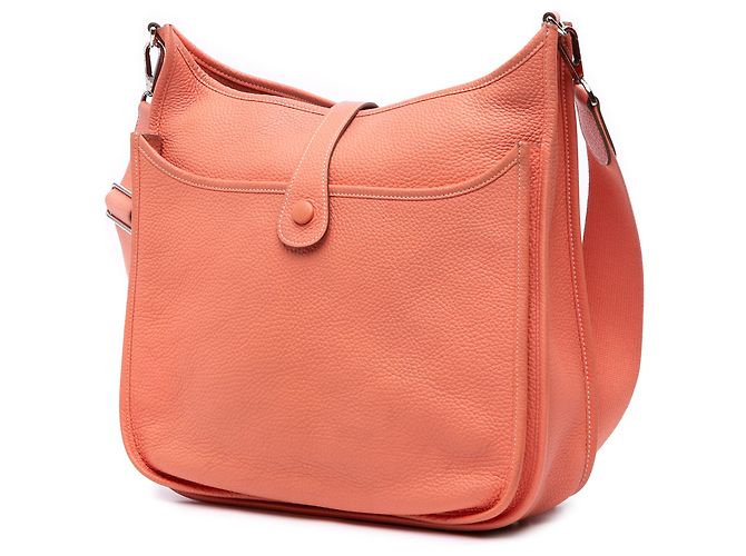 Hermès Evelyne III 29 in Pelle Clemence Rosa - vista 2