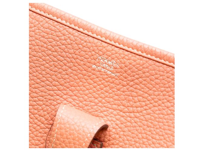 Hermès Evelyne III 29 in Pelle Clemence Rosa - vista 5