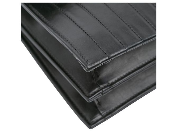 Borsa a tracolla Victoire in pelle di vitello trapuntata nera di Saint Laurent Nero - vista 7
