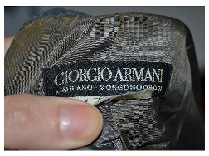 Giorgio Armani Seidenjacke Größe 38 IT Mehrfarben - Ansicht 3