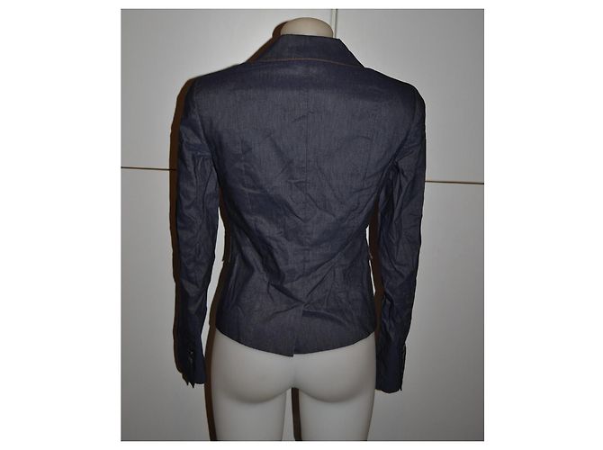Max & Co Jeansjacke blau Größe 40 IT - Ansicht 3