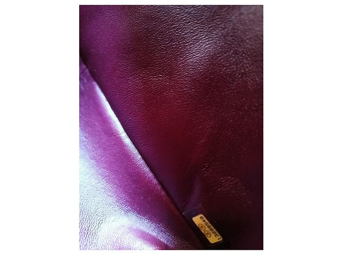 Borsa Chanel 2.55 in pelle di agnello nera con finiture oro Nero - vista 8