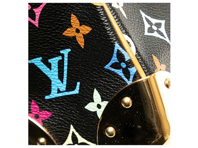 Boulogne Schultertasche Monogram Multicolor Louis Vuitton Schwarz - Ansicht 4