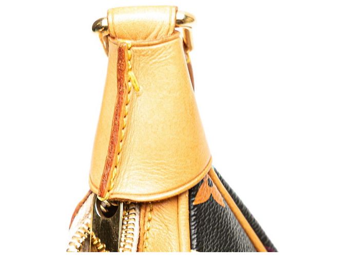 Boulogne Schultertasche Monogram Multicolor Louis Vuitton Schwarz - Ansicht 7