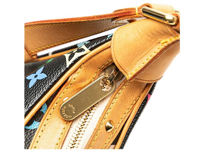 Boulogne Schultertasche Monogram Multicolor Louis Vuitton Schwarz - Ansicht 8