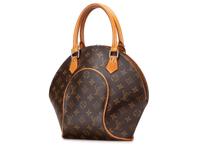 Borsa Louis Vuitton Monogram Ellipse PM Marrone - vista 2