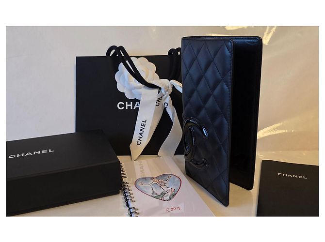 Chanel Portaagenda. Negro - vista 12