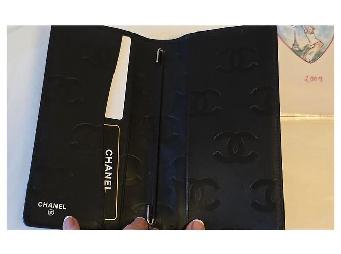 Chanel Portaagenda. Negro - vista 2