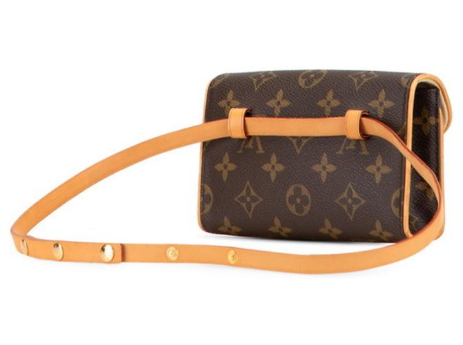 Pochette Florentine Monogram Louis Vuitton Marrone - vista 2