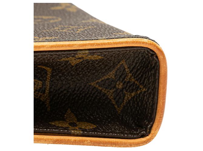 Pochette Florentine Monogram Louis Vuitton Marrone - vista 4