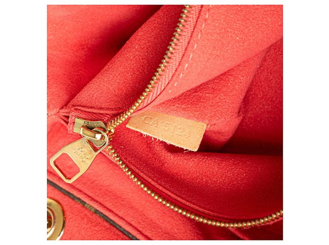 Louis Vuitton Monogram Pallas Chain Schultertasche Braun Pink - Ansicht 8