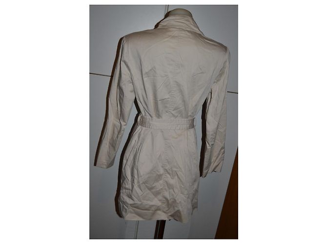 Max Mara Trenchcoat Beige Baumwolle - Ansicht 4