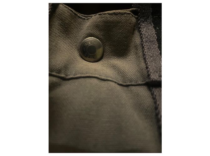 Toto Bag Hermès Hèrmes Tote Canvas PM Grau - Ansicht 6