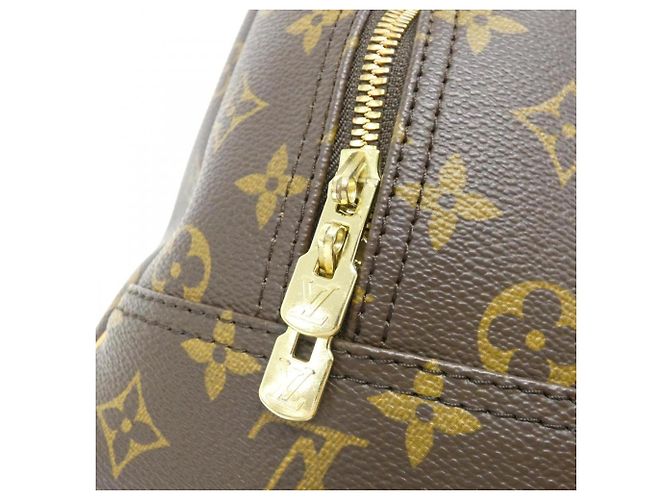 Louis Vuitton Monogram Bowling Vanity Handbag Brown - view 3