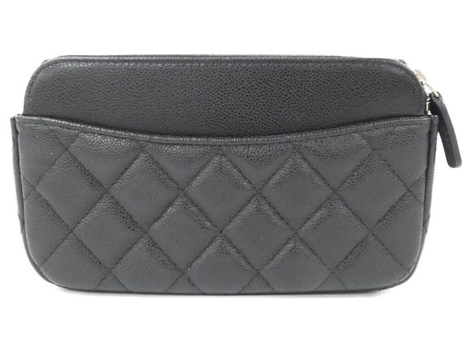 Custodia per telefono Chanel Timeless Classic Line AP2096 Nero - vista 2