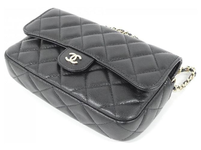 Custodia per telefono Chanel Timeless Classic Line AP2096 Nero - vista 3