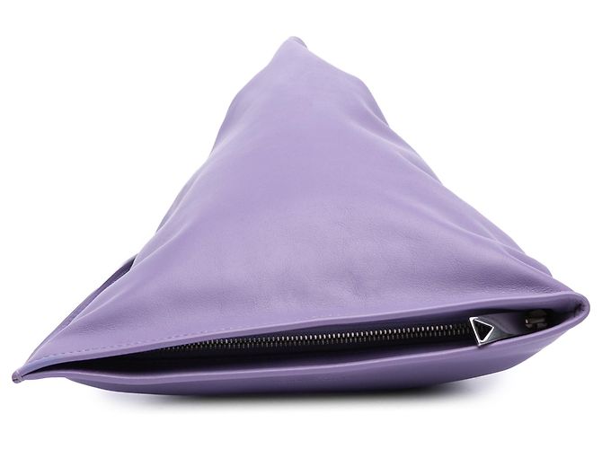 Borsa BV Twist Mini in vitello viola di Bottega Veneta Porpora - vista 3