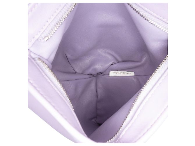 Borsa BV Twist Mini in vitello viola di Bottega Veneta Porpora - vista 4