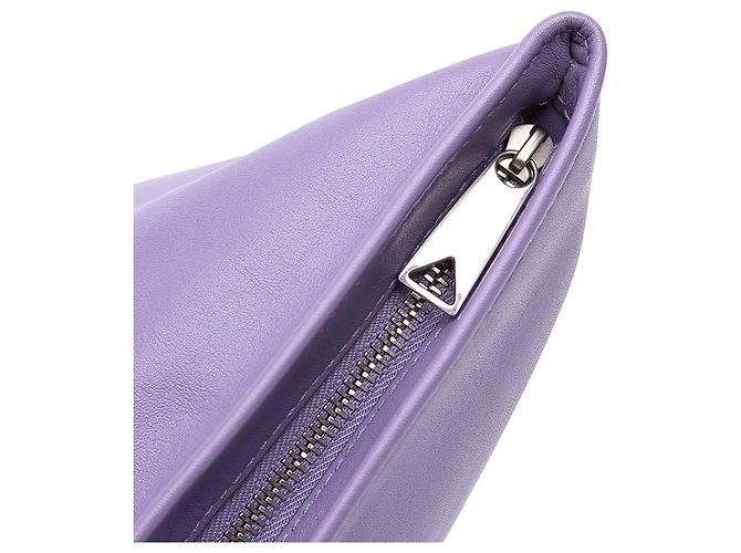 Borsa BV Twist Mini in vitello viola di Bottega Veneta Porpora - vista 6
