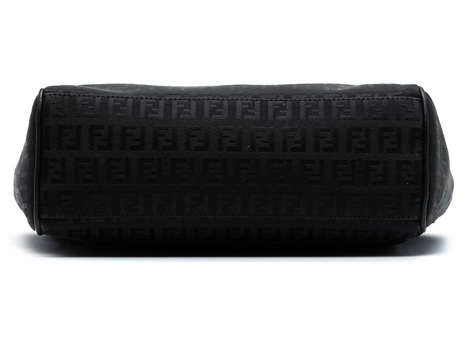 Fendi Braune Zucchino Canvas Tote Dunkelbraun - Ansicht 3