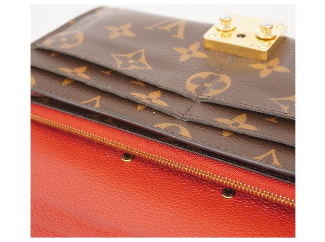 Portafoglio Lungo Pallas Monogram Louis Vuitton Fuschia - vista 14