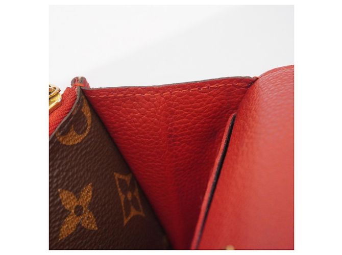 Portafoglio Lungo Pallas Monogram Louis Vuitton Fuschia - vista 16