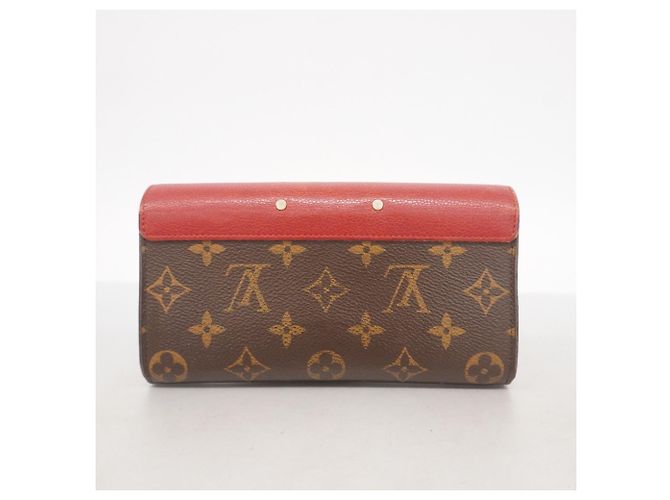 Portafoglio Lungo Pallas Monogram Louis Vuitton Fuschia - vista 19