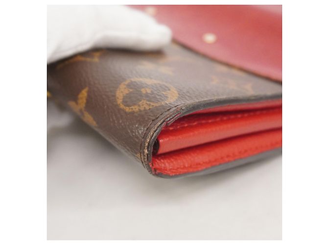 Portafoglio Lungo Pallas Monogram Louis Vuitton Fuschia - vista 5