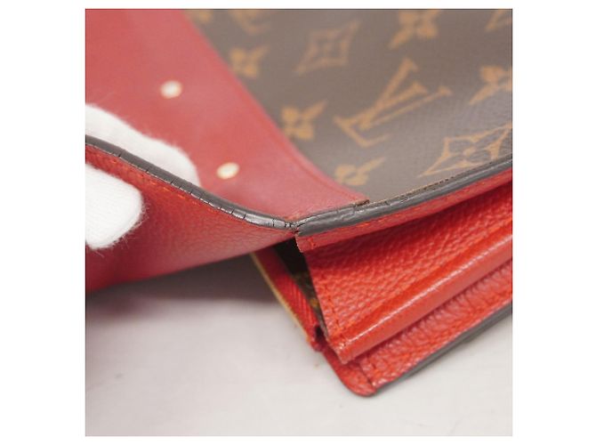 Portafoglio Lungo Pallas Monogram Louis Vuitton Fuschia - vista 6