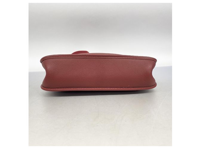 Hermès Vespa PM Togo Rouge H Schultertasche Rot - Ansicht 3